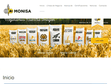 Tablet Screenshot of monisa.com